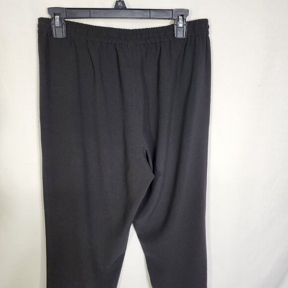 Talbots Petites Women's Pants Size MP Drawstring Tapered Pull On Elastic Waist - Picture 7 of 9